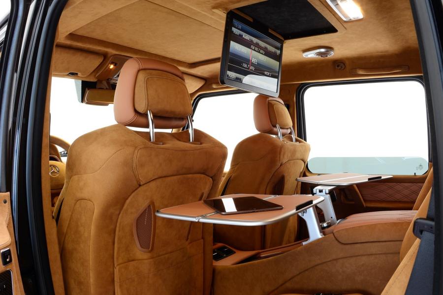 Интерьер Mercedes-AMG G65 800 by Brabus 2016 года  (фото 23 из 29)